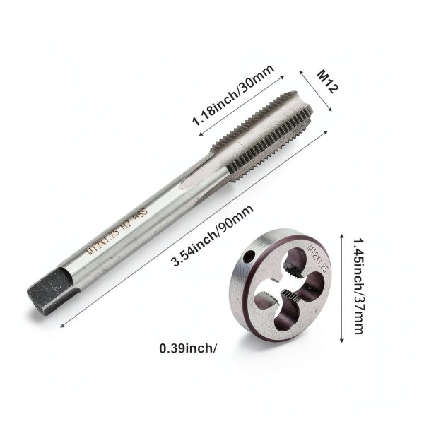 Tap and Die Set Litoexpe High Speed Steel-1