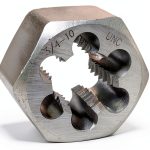 Yansanmei Hex Rethreading Die Carbon Steel Right Hand Cut-0