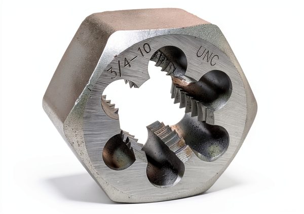 Yansanmei Hex Rethreading Die Carbon Steel Right Hand Cut-0