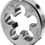 Burkit Threading Die 5/8-24 UNEF Alloy Steel Right Hand-0