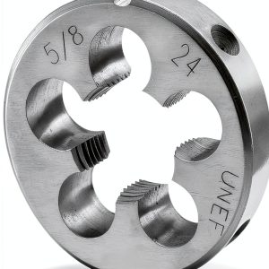 Burkit Threading Die 5/8-24 UNEF Alloy Steel Right Hand-0