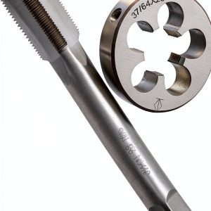Aceteel 37/64-28-TDS Round Threading Die Industrial Tool-0