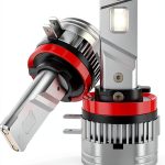 KDM H11B 2025 LED Bulb 6000K 10000 Lumen Waterproof Automotive Light-0