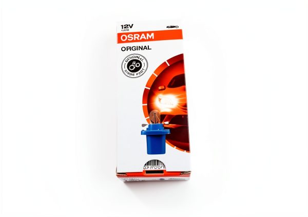 Osram Original B8.5d Blue 12V 1000 Lumen Light Bulb Model 2721MFX-3