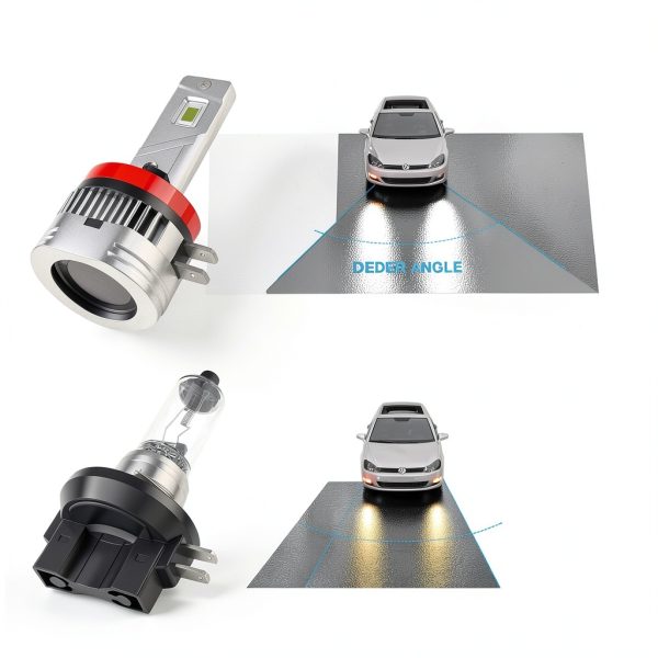 KDM H11B 2025 LED Bulb 6000K 10000 Lumen Waterproof Automotive Light-6