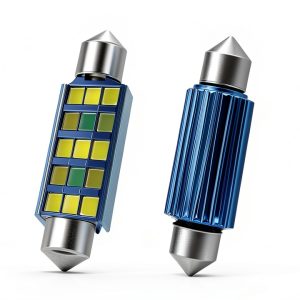 Irinidig LED Right Side Turn Signal Bulb Model IRICD703WH-2PS White-0