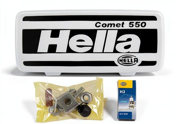 HELLA 005700471 550 DRIVING LIGHT (CLEAR LENS) H3 12V SAE/ECE, Multi-6